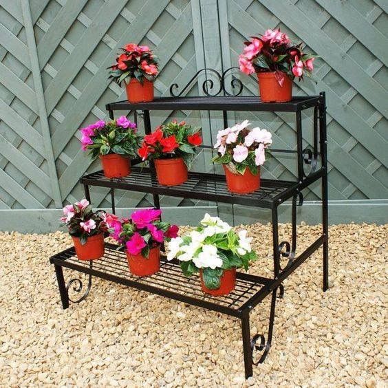 3-Tier Metal Plant Stand