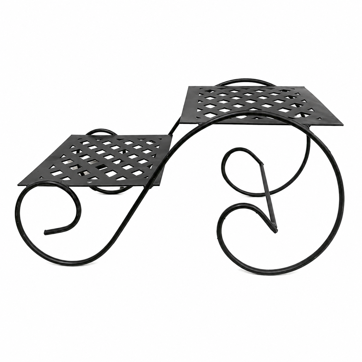 2 Level Plant Stand - Flower Pot Stand for Home & Balcony