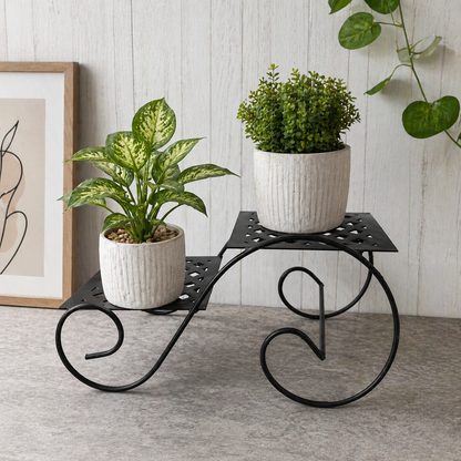 2 Layer Plant Pot Flowers Stand