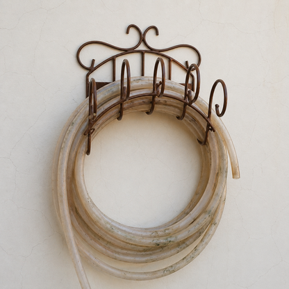 Water Hose Pipe Hanger 70 ft – Wall Mounted Garden Hose Holder