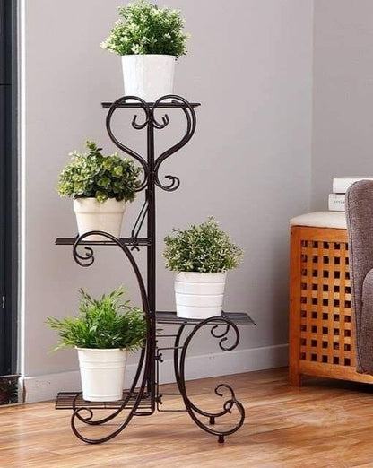 4-Tier Metal Plant Stand